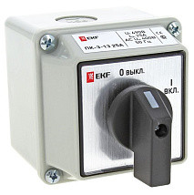 Переключатель кулачковый ПК-3-13 25А 3P ВКЛ-ВЫКЛ IP54 EKF