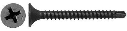 Саморез по металлу со сверлом 3,5x25 (240 шт.) (Стройбат)