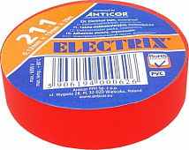 Изолента ПВХ красная (0.13*19*18) (ANTICOR) ELECTRIX 211