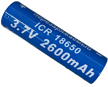 Аккумулятор 18650 3,7V 2600mA LivePower LTP-08 МРМ 20-100