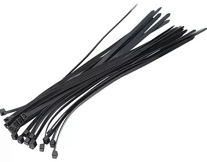 Хомут 7,6*300 черный нейлон (100 шт.) (СиайГрупп), уп