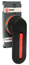 Рукоятка управления для прямой установки на рубильники реверсивные (I-0-II) TwinBlock 315-400А EKF P