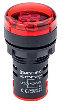 Индикатор напряжения, 20-500V AC, красный MT22-VM4