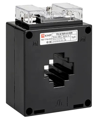 Трансформатор тока ТТЕ-30-250/5А класс точности 0,5S EKF PROxima