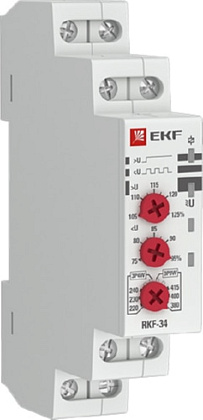 Реле контроля фаз RKF-34 380В EKF