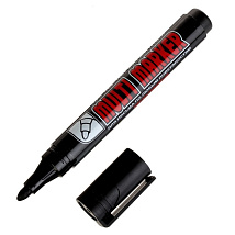 Маркер перманентный Crown «Multi Marker» 3 мм, черный, пулевидный
