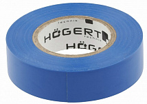 Изолента ПВХ 0.13 mm x 19 mm x 20 m, синяя HOEGERT