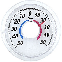 Термометр уличный оконный биметаллический ТББ КРУГЛЫЙ 10-60-240