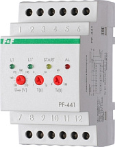 Реле АВР PF-441 (1ф, 230В, 16А,) "сеть-генератор" (С НДС) F&F