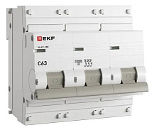 Автоматический выключатель ВА 47-100 C 63/3 10кА Proxima EKF (без НДС)