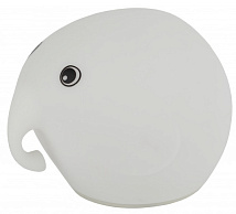 Ночник LED NLED-418-2W-W Слоник 2Вт Белый аккумуляторный