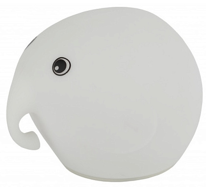 Ночник LED NLED-418-2W-W Слоник 2Вт Белый аккумуляторный