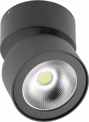 Спот LED BIANCO 15Вт 4000K 1500Лм IP20 102мм черный 36° GTV