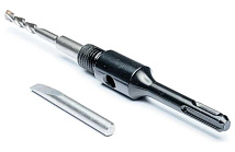 Адаптер SDS-plus METALLICA Optima 115 мм, для коронок алм. М16, с сверлом