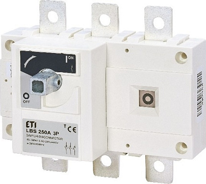 Выключатель нагрузки LBS 250 3P (без рукоятки)