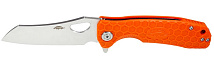 Нож Honey Badger Wharnclever L (HB1050) с оранжевой рукоятью