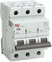 Автоматический выключатель AV-6 C32/3 6кА  AVERES EKF