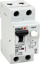 АВДТ32-22C6-A-УХЛ4 С6/2 30мА, тип A, 6кА КЭАЗ