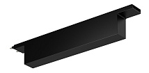 Блок питания накладной на трек, системы SLIM, 150Вт, 48В, черный, DRV-SLIM-150-BL