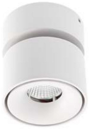 Спот LED BIANCO 8Вт 4000K 680Лм IP20 75мм белый 36° GTV