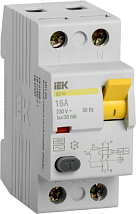 УЗО ВД1-63 16/2 30мА, тип АС, 4,5кА IEK