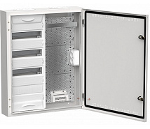 Щит металл. TITAN 5 ЩРн-48 (2х48) IP30 белый (710х570х140) IEK