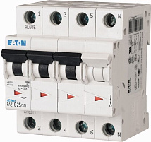 Автомат FAZ-C  1,6/3N (C) 1,6A 3+N, 15кА