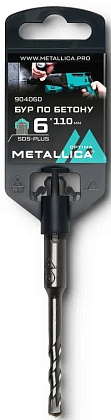 Бур по бетону SDS+ 6.0*110 мм Metallica