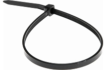 Стяжка кабельная, цвет черный, UV 370x3,6 мм (упак. 100 шт)
