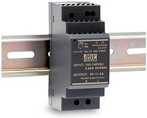 Источник питания HDR-30-24 AC/DC 24В,1.5А,36Вт на DIN рейку