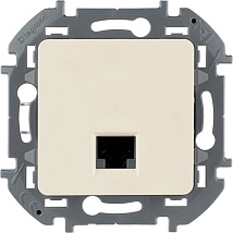 Розетка RJ-45 (1-я cat. 5e) Сл.Кость INSPIRIA LEGRAND