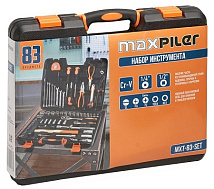 Набор инструментов MXT-83-SET (83 предмета, 1/2" и 1/4", CrV) MAXPILER