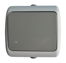 Выключатель ОУ 1-кл. IP54 SD-V1001WG AWSPRODUCTS