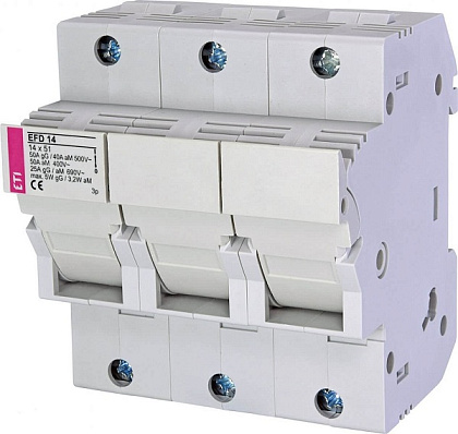 Держатель предохранителей EFD 14 3p