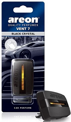 Освежитель на дефлектор Vent7 Black Crystal  AREON