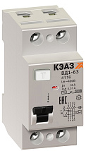 УЗО ВД1-63-2255 25/2 30мА, тип AC, 4,5кА КЭАЗ