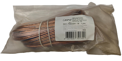 Кабель акустический SC-TR-2х0,5 CCA, прозрачный 15м RIPO, уп