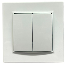 Выключатель ОУ 2-кл. IP54 SD-V1002WG AWSPRODUCTS