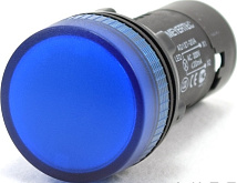Сигнальная лампа AD127-22A, синий, 220V AC/ MT22-A66