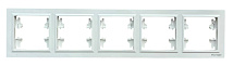 Рамка 5-я белая U1A-032 SoftTouch AWSPRODUCTS