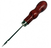 Шило-игла сапожное ф2,0*120мм с деревянной ручкой