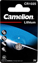 Элемент питания Camelion CR1025 BL-1 (литиевая,3V)