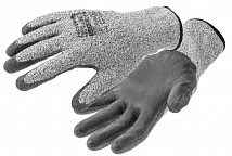 Перчатки рабочие HPPE с защитой от порезов покрыты полиуретаном 9 FUHSE HOEGERT