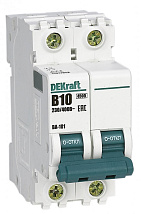 Автоматический выключатель ВА-101 B10/2 4.5кА Dekraft