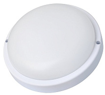 Светильник LED Ultraflash LBF-0301S C01 (влагозащ. с датчиком движения, 12 Вт, IP54, 220В, круг)
