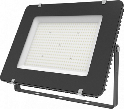 Прожектор LED QPLUS 6500K 200W 24000Lm IP65 черный Gauss