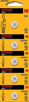 Батарейка CR2016 MAX KODAK BL-5