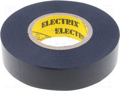 Изолента ПВХ черная (0.18*19*18) (ANTICOR) ELECTRIX 200 Premium