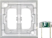 Подстветка с рамкой  ZP-1QC 1600 для выключателей красная