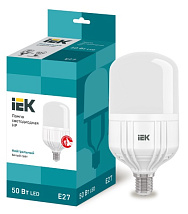 Лампа LED-HP 50Вт 230В 4000К E27 4500Lm  IEK